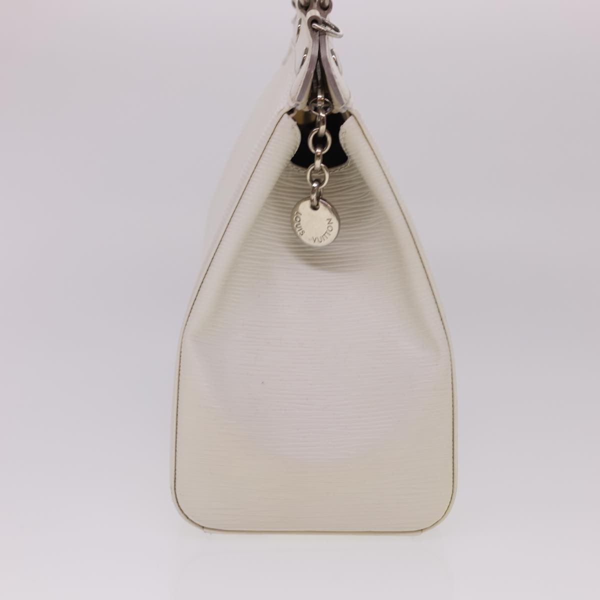 Louis Vuitton Brea Handbag Epi Leather, WHITE, LEATHER, Handbag