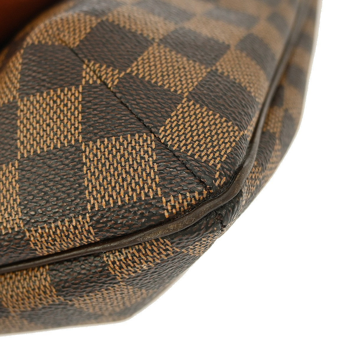 Louis Vuitton Musette Handbag Damier, BROWN, CANVAS, Shoulder bag