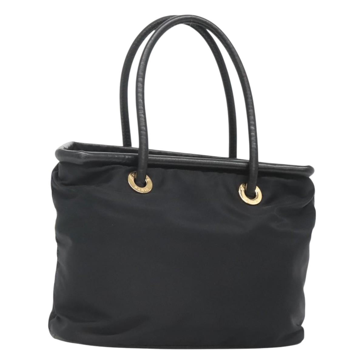 Celine Shoulder Bag Nylon, BLACK, NYLON, Shoulder bag