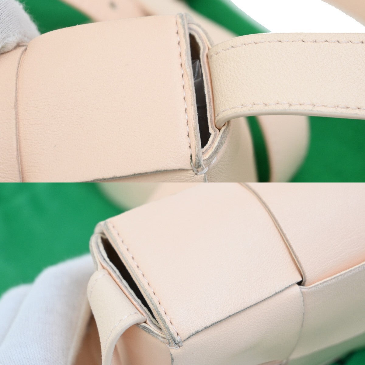 Bottega Veneta Cassette Crossbody Bag Padded Maxi Intrecciato Leather, PINK, LEATHER, Crossbody bag