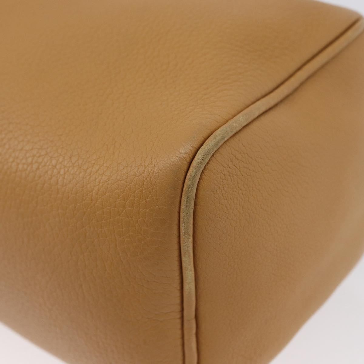 Prada Vintage Shoulder Bag Leather, BROWN, LEATHER, Shoulder bag