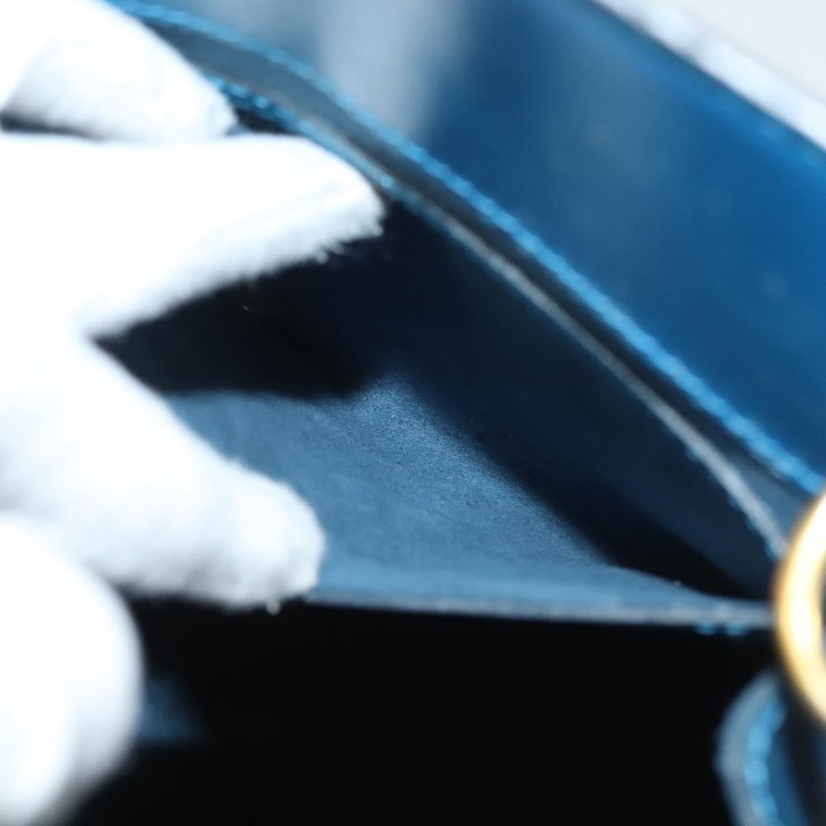 Louis Vuitton Cluny Shoulder Bag Epi Leather, BLUE, LEATHER, Shoulder bag