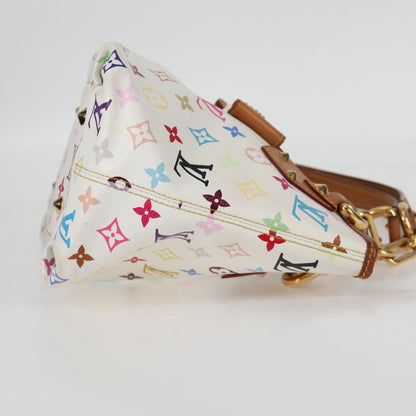 Louis Vuitton Annie Handbag Monogram Multicolor, WHITE, CANVAS, Tote bag