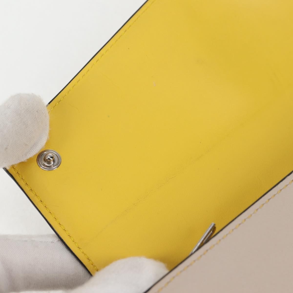 Loewe Puzzle Zip Wallet Leather, YELLOW, LEATHER, Wallets