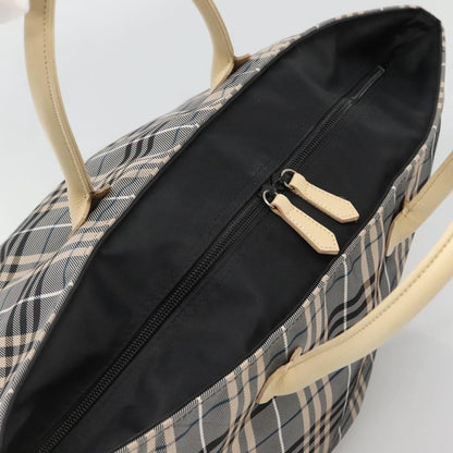 Burberry Nova Check Tote Nylon, GRAY, NYLON, Tote bag
