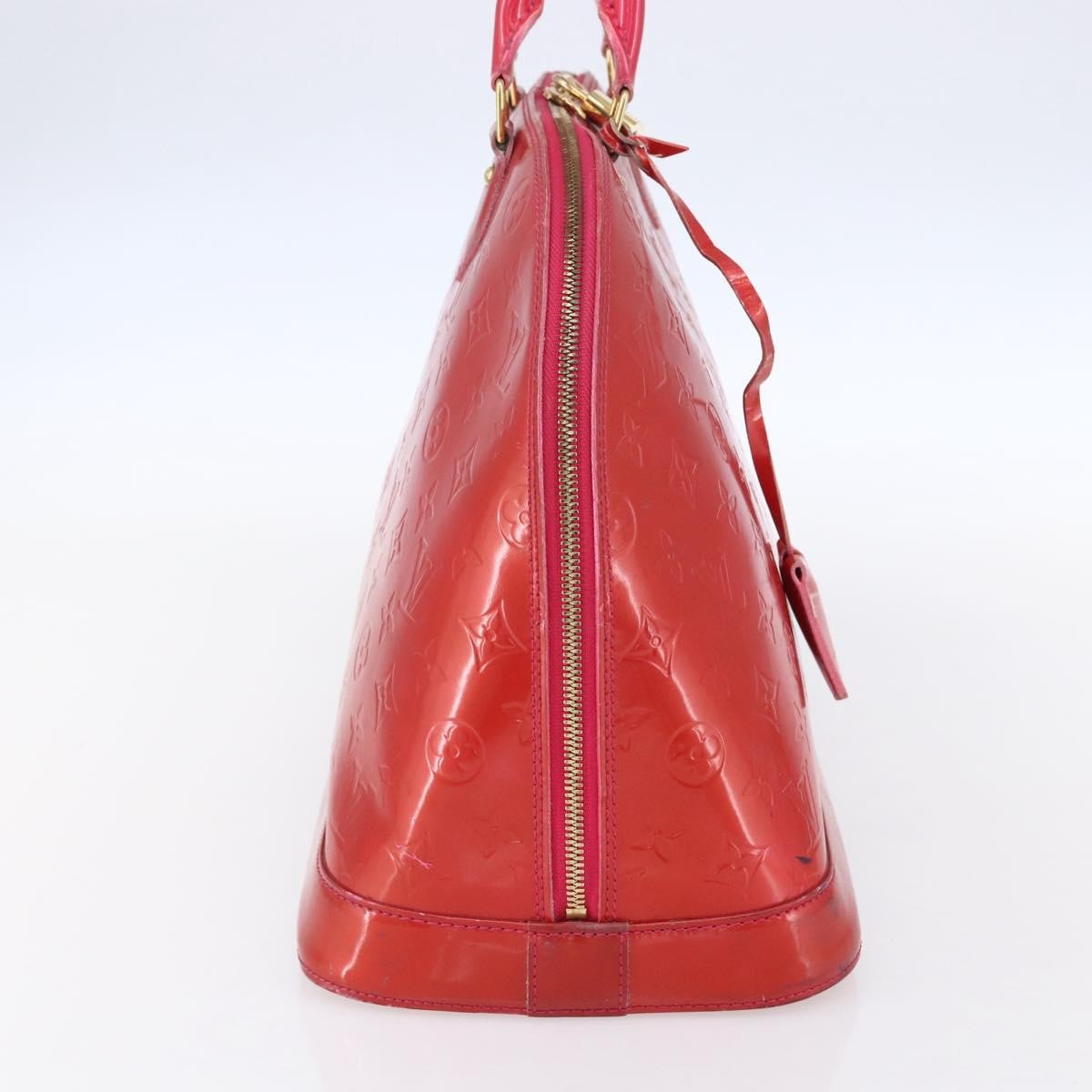 Louis Vuitton Alma Handbag Patent Leather, PINK, PATENT_LEATHER, Handbag