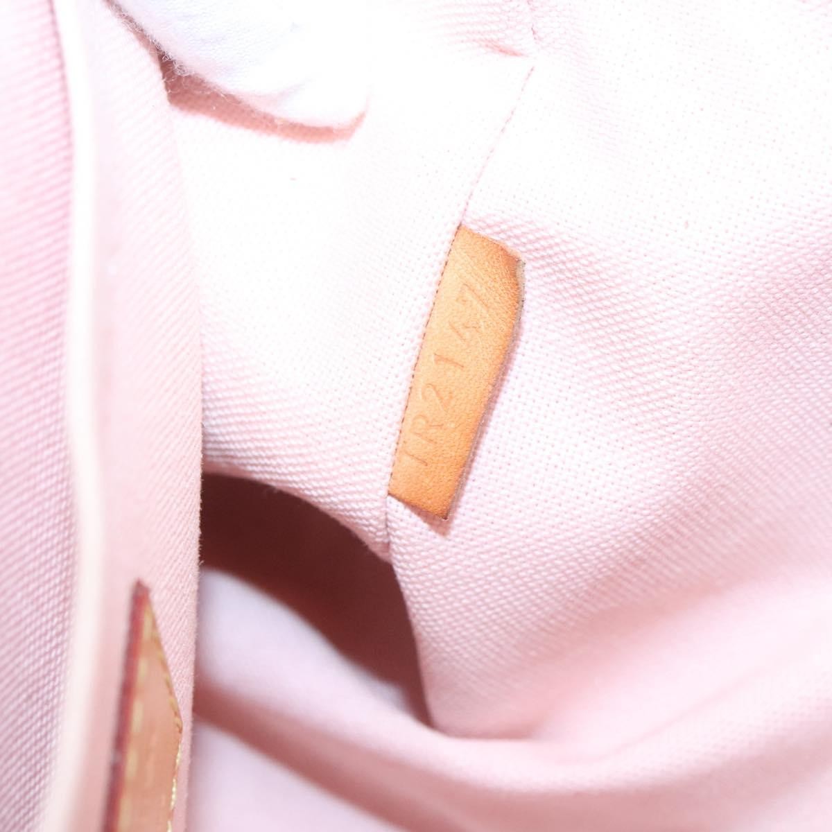 Louis Vuitton Croisette Handbag Damier, WHITE, CANVAS, Handbag