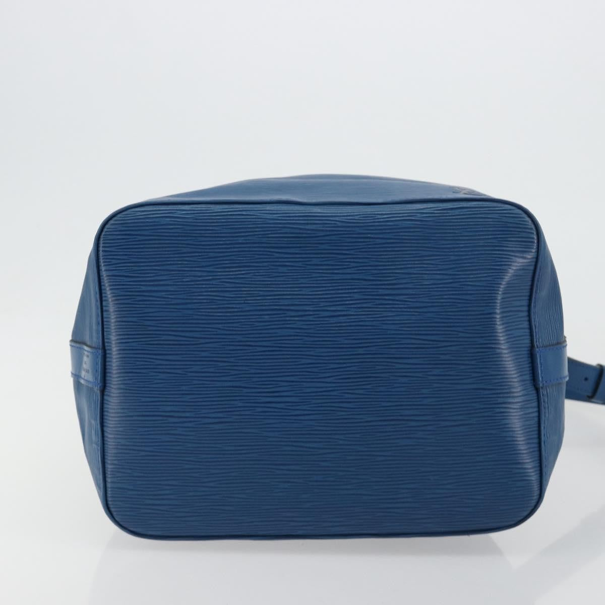 Louis Vuitton Petit Noe Handbag Epi Leather, Blue, Leather, Shoulder Bag