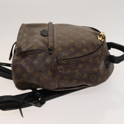 Louis Vuitton Palm Springs Backpack Monogram Canvas, BROWN, CANVAS, Backpack