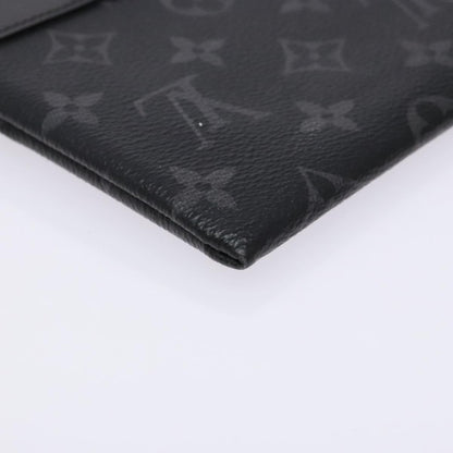 Louis Vuitton Discovery Pochette Monogram Eclipse Canvas, BLACK, CANVAS, Clutche & pouche