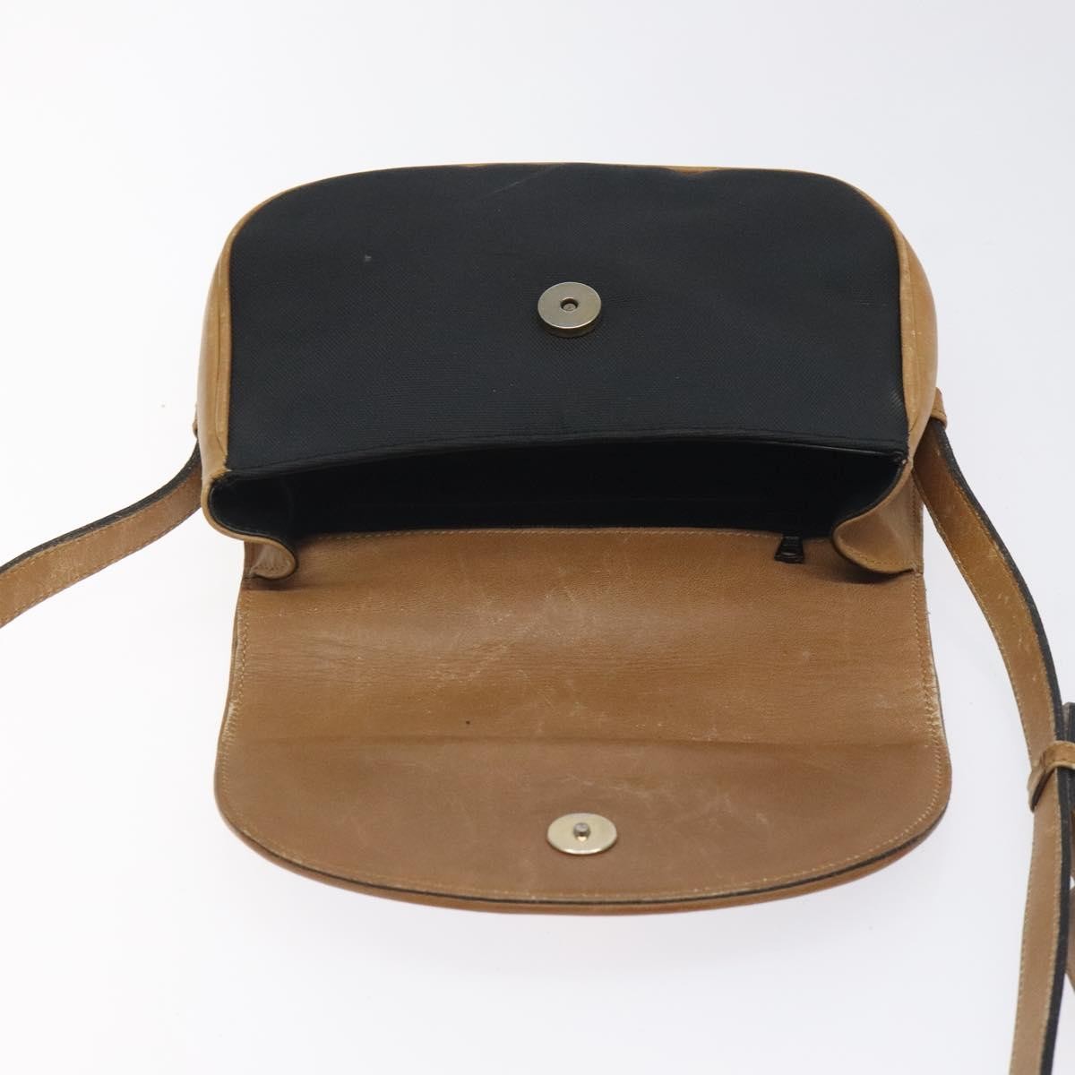 Celine Vintage Triomphe Shoulder Bag Canvas, BLACK, CANVAS, Shoulder bag