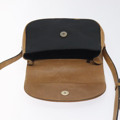 Celine Vintage Triomphe Shoulder Bag Canvas, BLACK, CANVAS, Shoulder bag