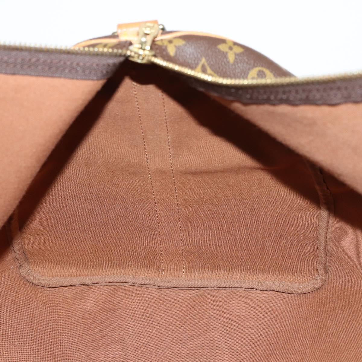 Louis Vuitton Keepall Bandouliere Bag Monogram Canvas, BROWN, CANVAS, Travel bag