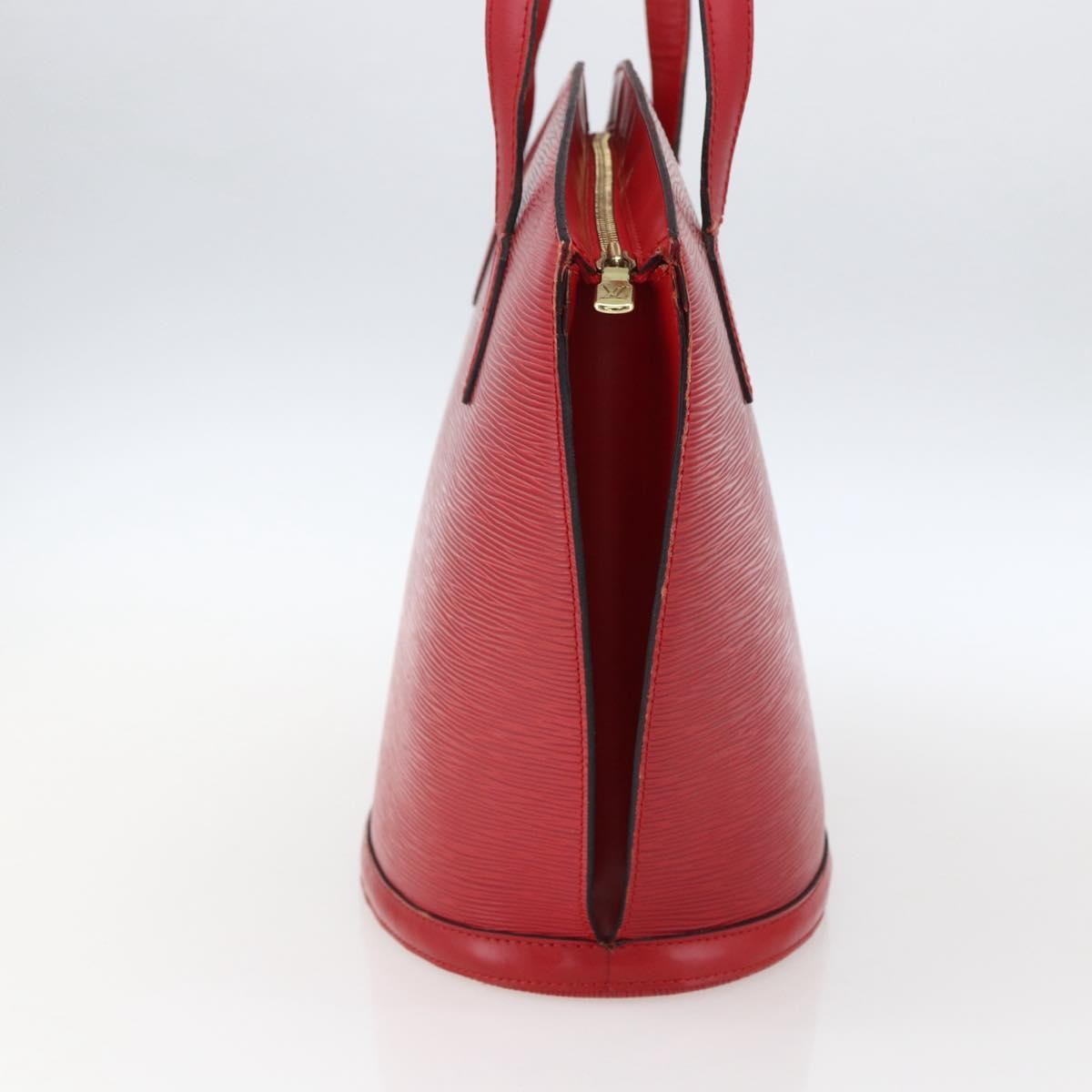 Louis Vuitton Saint Jacques Handbag Epi Leather, RED, LEATHER, Shoulder bag