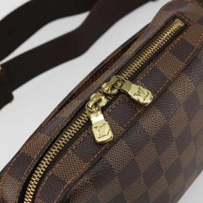 Louis Vuitton Geronimos Waist Bag Damier, Brown, Canvas, Shoulder Bag