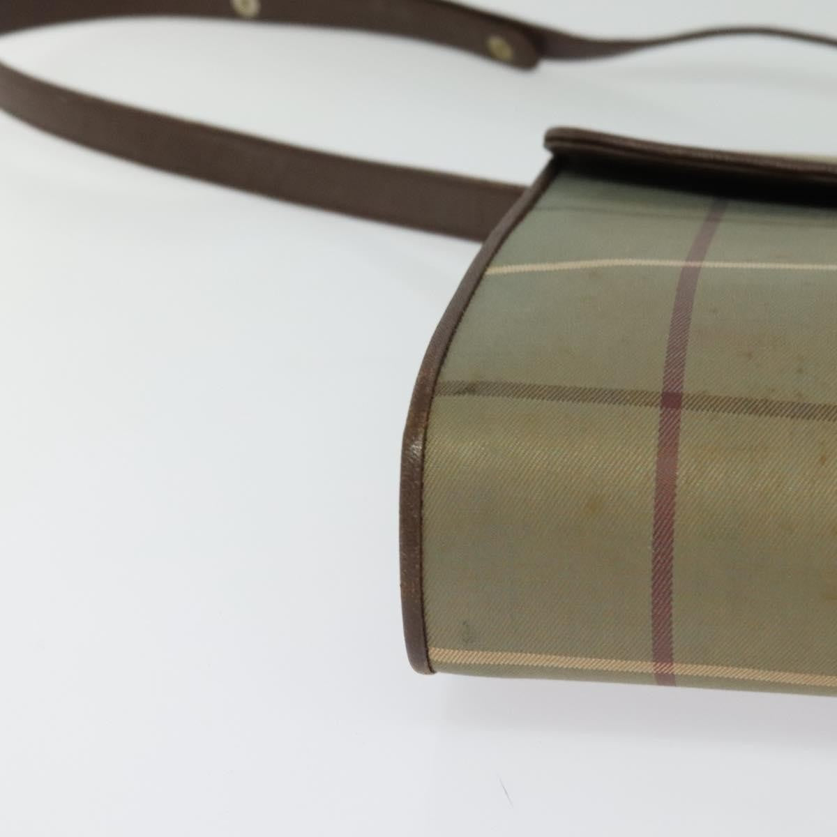 Burberry Nova check Shoulder bag Canvas, BEIGE, CANVAS, Shoulder bag