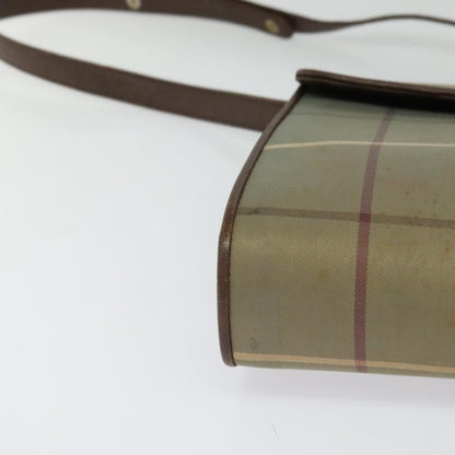 Burberry Nova check Shoulder bag Canvas, BEIGE, CANVAS, Shoulder bag