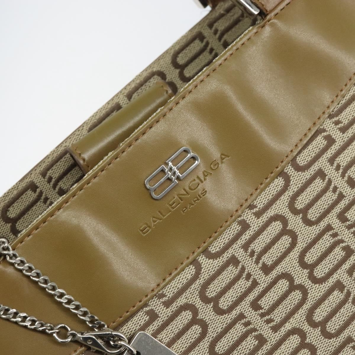 Balenciaga Vintage handbag Canvas, BEIGE, CANVAS, Handbag