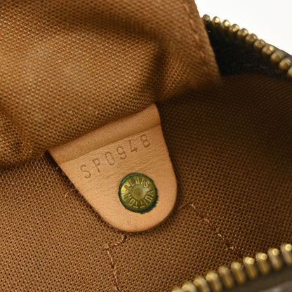 Louis Vuitton Speedy Handbag Monogram Canvas, BROWN, CANVAS, Handbag