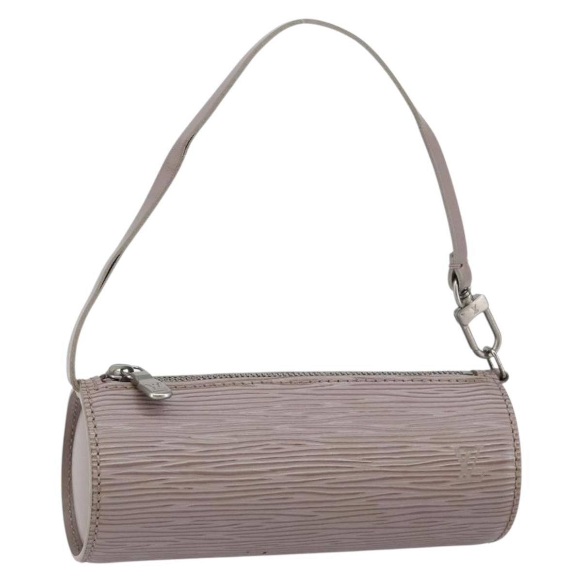 Louis Vuitton Soufflot Pochette Epi Leather, PURPLE, LEATHER, Clutche & pouche