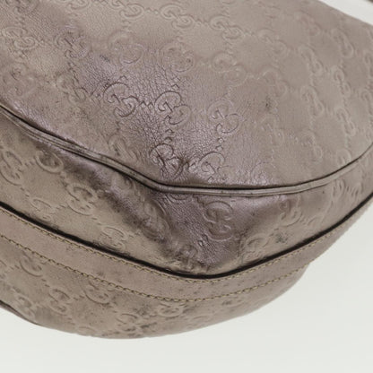 Gucci Hobo Guccissima Leather, PURPLE, LEATHER, Shoulder bag