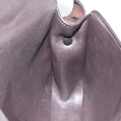 Christian Dior Vintage Trotter Flap Shoulder Bag Canvas, BROWN, CANVAS, Shoulder bag