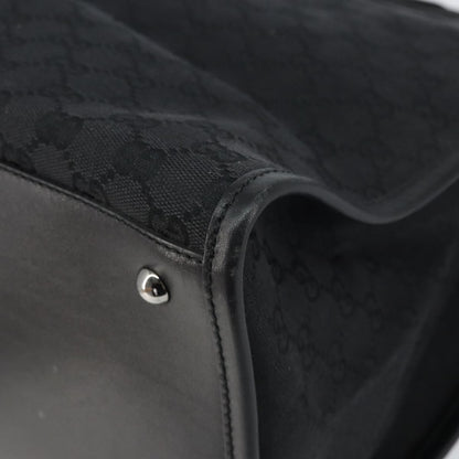 Gucci Vintage tote GG Canvas, BLACK, CANVAS, Tote bag