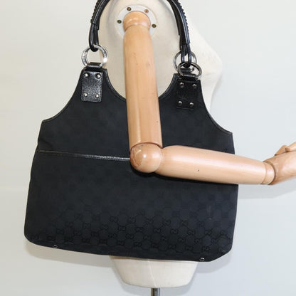 Gucci GG Canvas Bag Canvas, BLACK, CANVAS, Shoulder bag