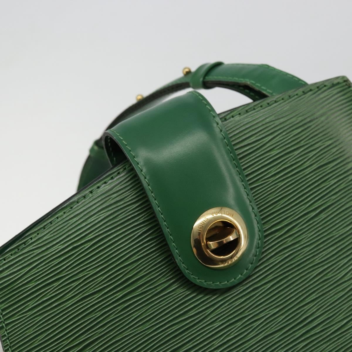 Louis Vuitton Cluny Shoulder Bag Epi Leather, Green, Leather, Shoulder Bag