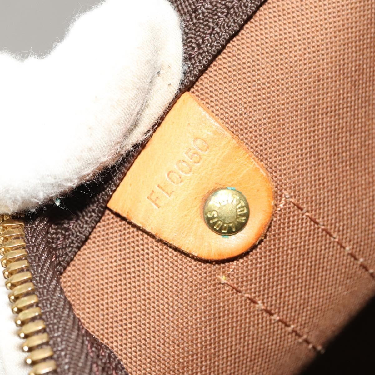 Louis Vuitton Keepall Bag Monogram Canvas, BROWN, CANVAS, Travel bag