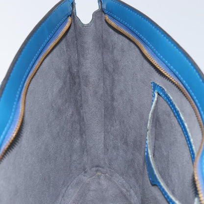 Louis Vuitton Saint Jacques Handbag Epi Leather, BLUE, LEATHER, Shoulder bag