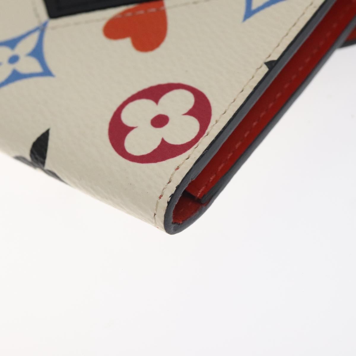 Louis Vuitton Game On Card Holder Monogram Canvas and Epi Leather, WHITE, CANVAS, Card Holders