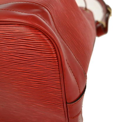 Louis Vuitton Noe Handbag Epi Leather, RED, LEATHER, Shoulder bag