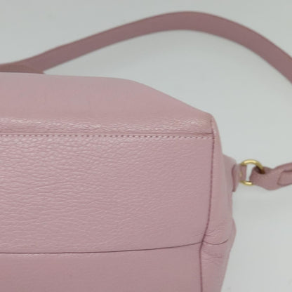 Salvatore Ferragamo Gancini Tote Leather, PINK, LEATHER, Tote bag