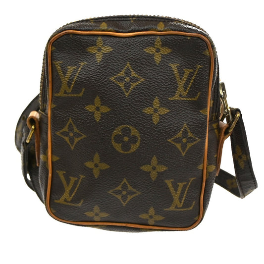 Louis Vuitton Danube Handbag Monogram Canvas, Brown, Canvas, Clutch
