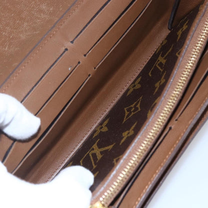 Louis Vuitton Elysee Wallet Monogram Canvas and Leather, CAMEL, CANVAS, Wallets