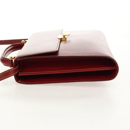 Loewe Leather Briefcase Leather, RED, LEATHER, Briefcase