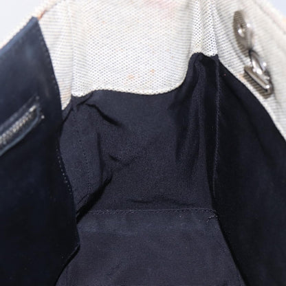 Chanel Camellia No.5 Tote Canvas, GRAY, CANVAS, Tote bag