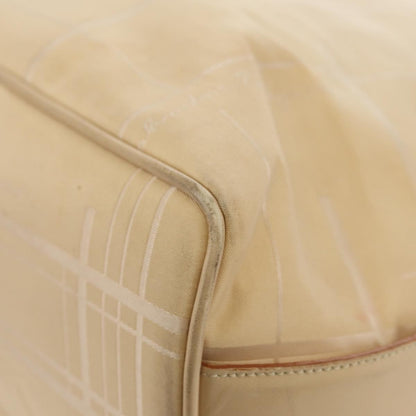 Salvatore Ferragamo Vintage Shoulder Bag Nylon, Beige, Nylon, Shoulder Bag
