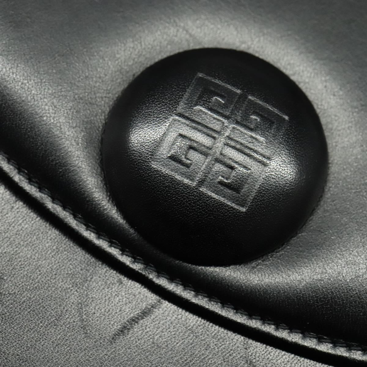 Givenchy Vintage 4G handbag Leather, BLACK, LEATHER, Handbag