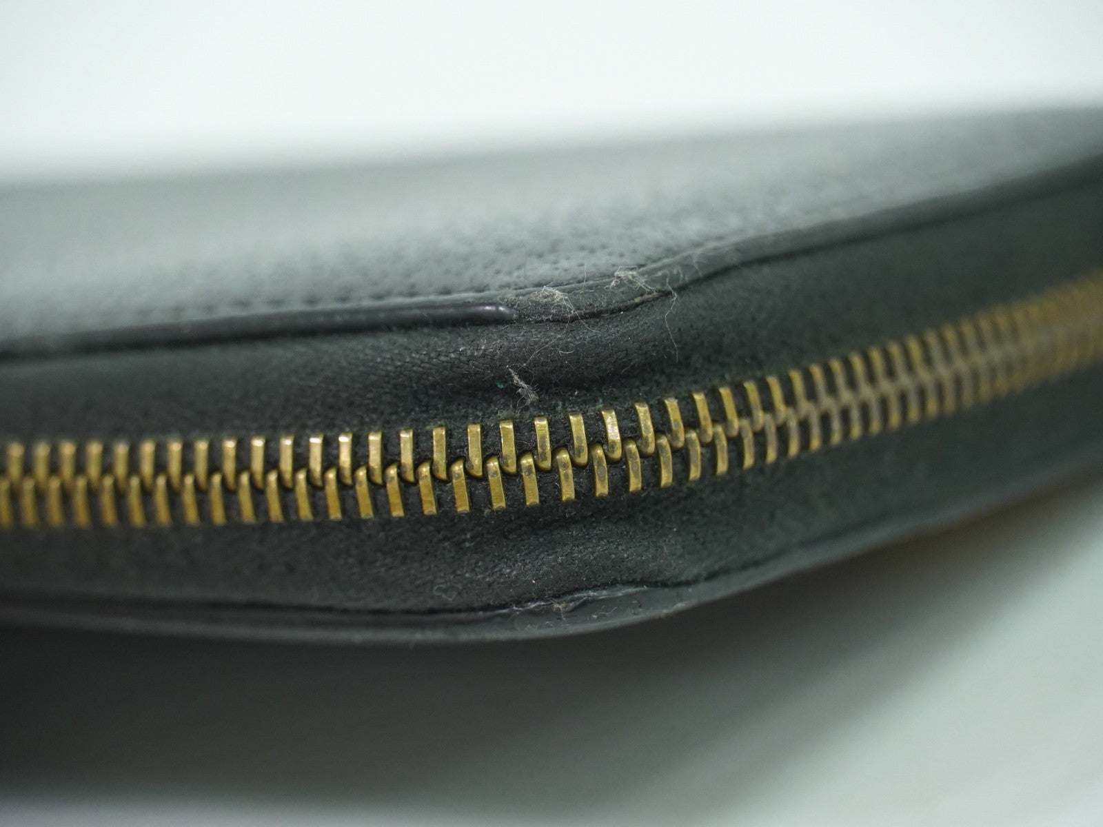 Gucci GG Marmont Zip Around Wallet Leather, BLACK, LEATHER, Wallets