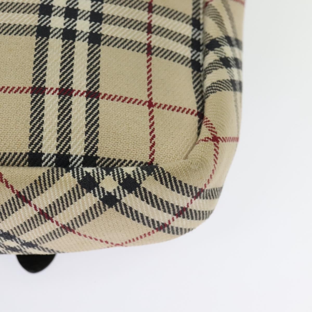 Burberry Nova Check Blue Label Canvas, BEIGE, CANVAS, Shoulder bag