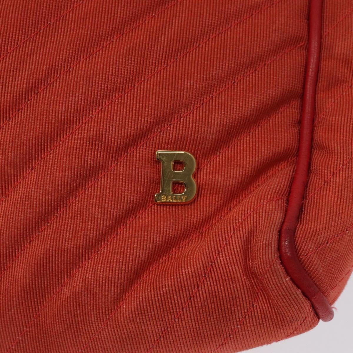 Bally Vintage Shoulder Bag Nylon, ORANGE, NYLON, Shoulder bag