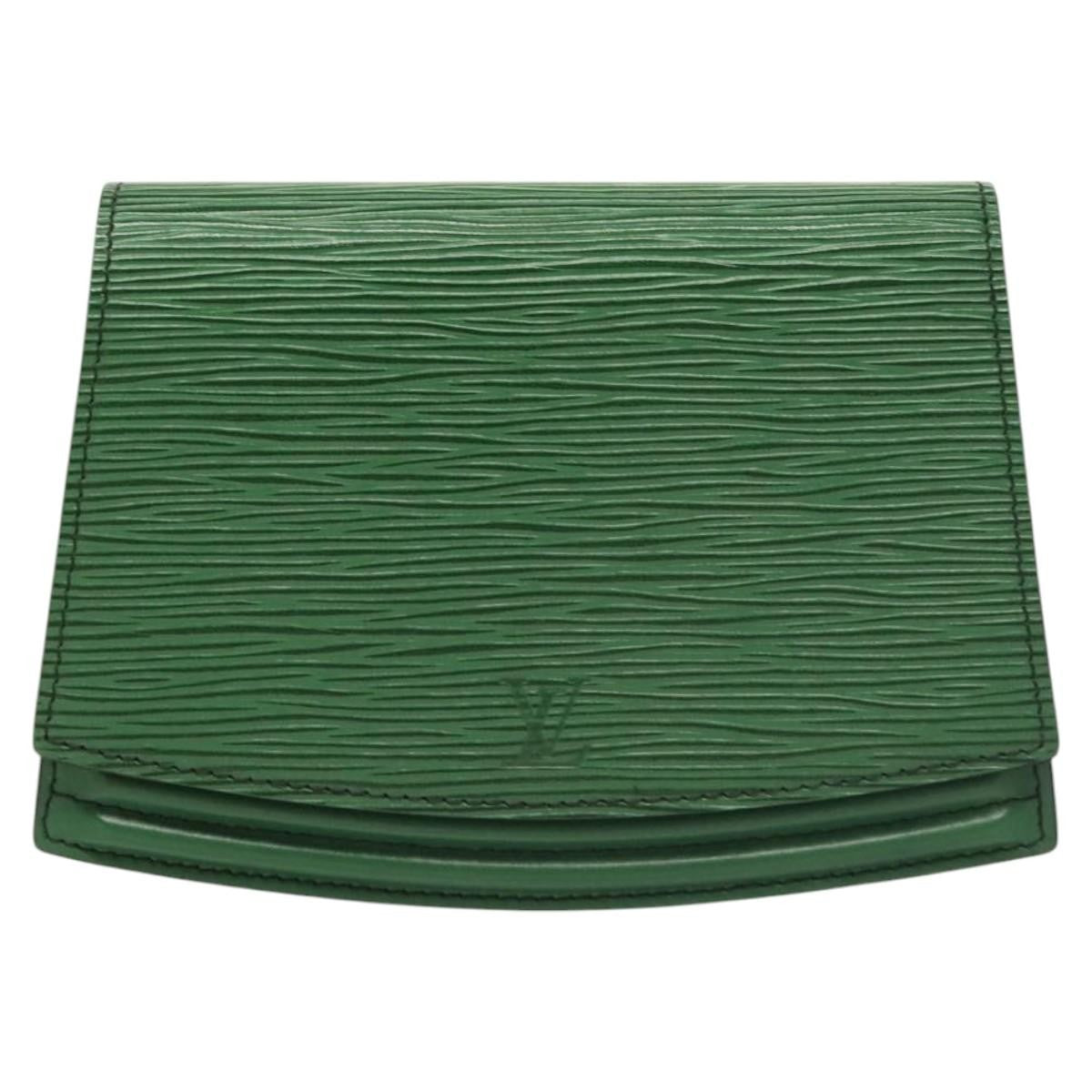 Louis Vuitton Tilsitt Bum Bag Epi Leather, GREEN, LEATHER, Travel bag