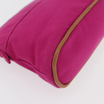 Hermes Bolide Travel Pouch Canvas, Pink, Canvas, Clutch