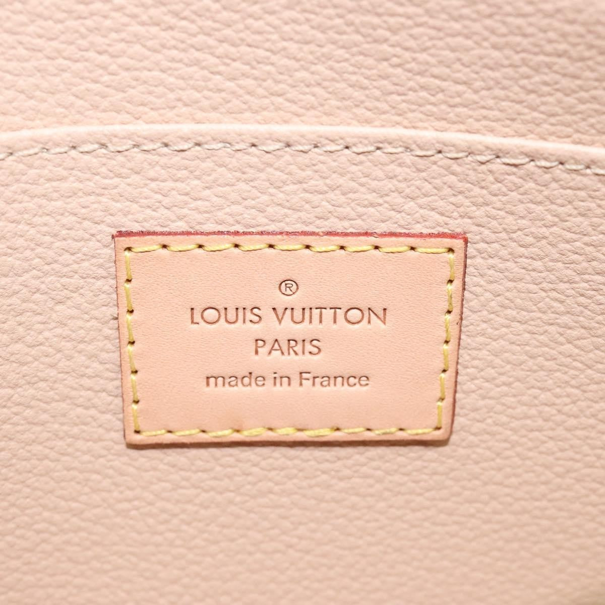 Louis Vuitton Cosmetic Pouch Damier, WHITE, CANVAS, Toiletry Case