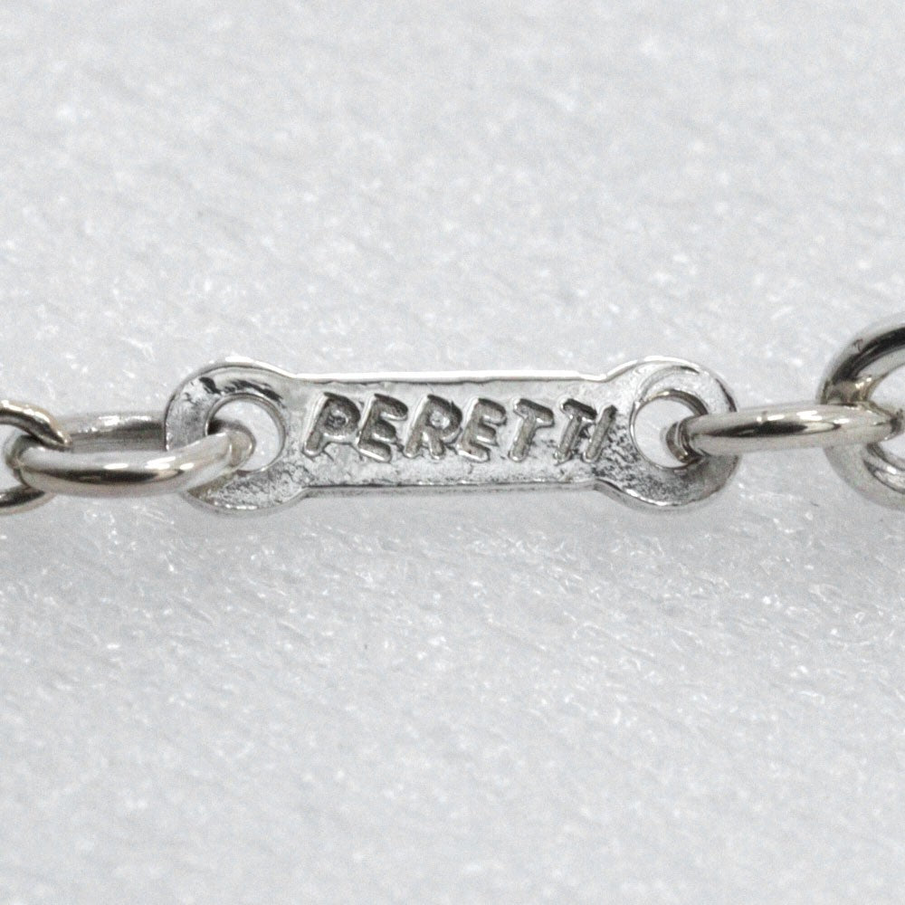 Tiffany & Co. Elsa Peretti Open Heart Pendant Necklace Sterling Silver, SILVER, SILVER, Necklace