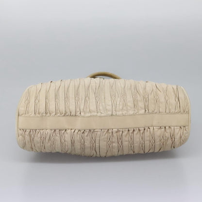 Bally Handbag Leather, BEIGE, LEATHER, Tote bag