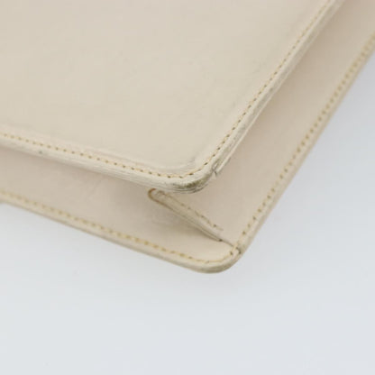 Gucci Vintage clutch Bag Leather, WHITE, LEATHER, Clutche & pouche