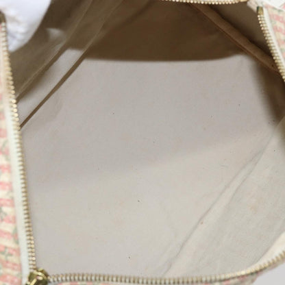 Louis Vuitton Speedy Handbag Mini Lin, PINK, CANVAS, Handbag